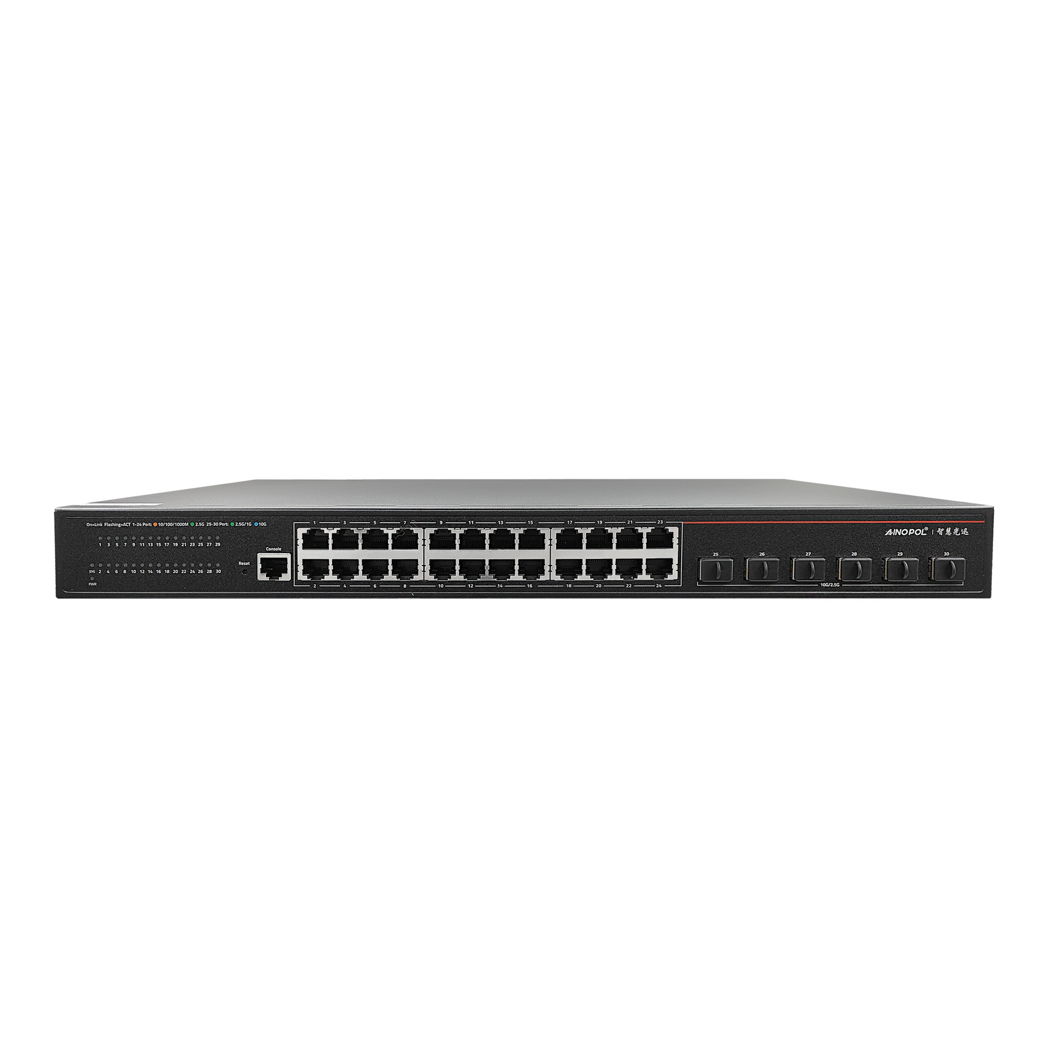 ZH-CS5530TGX-SI 24口 2.5G MDU交换机