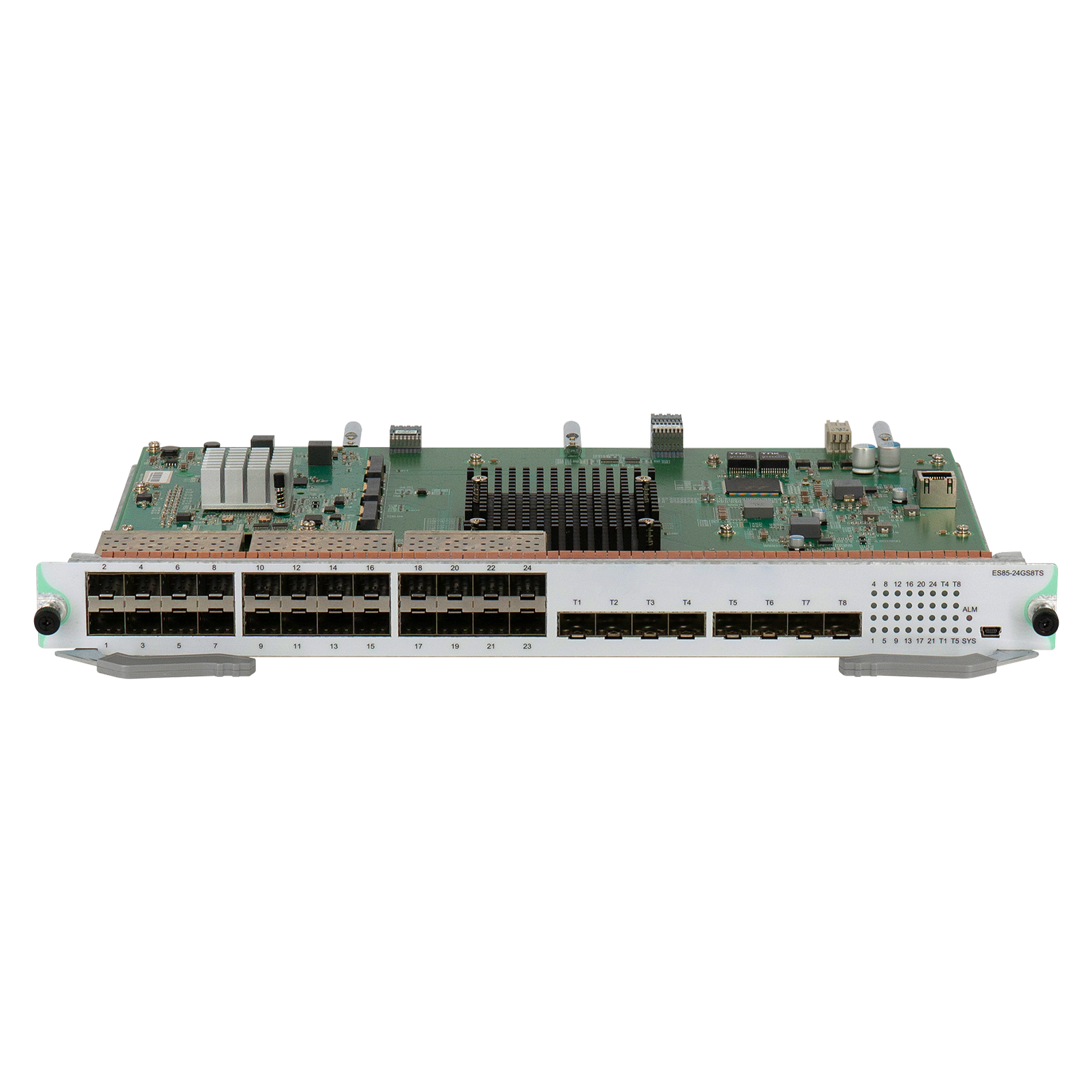ZH-ES85-24GS8TS 24千兆光+8万兆光业务板（通用于三款框式交换机）